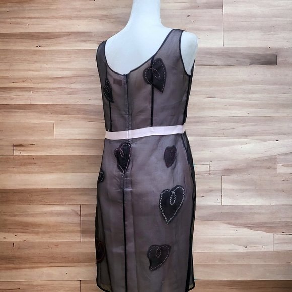 Seda Frenchmade Cocktail Dress with Hearts - Picture 5 of 10